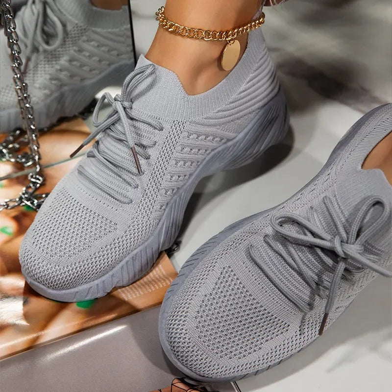 Tenis deportivos transpirables para mujer, cómodas y ligeras para correr, caminar o uso diario