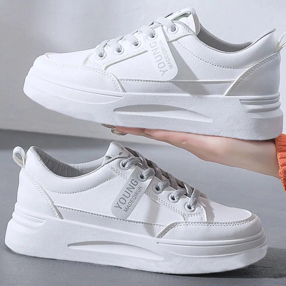 Zapatos deportivos casuales, cómodos y transpirables para mujer.