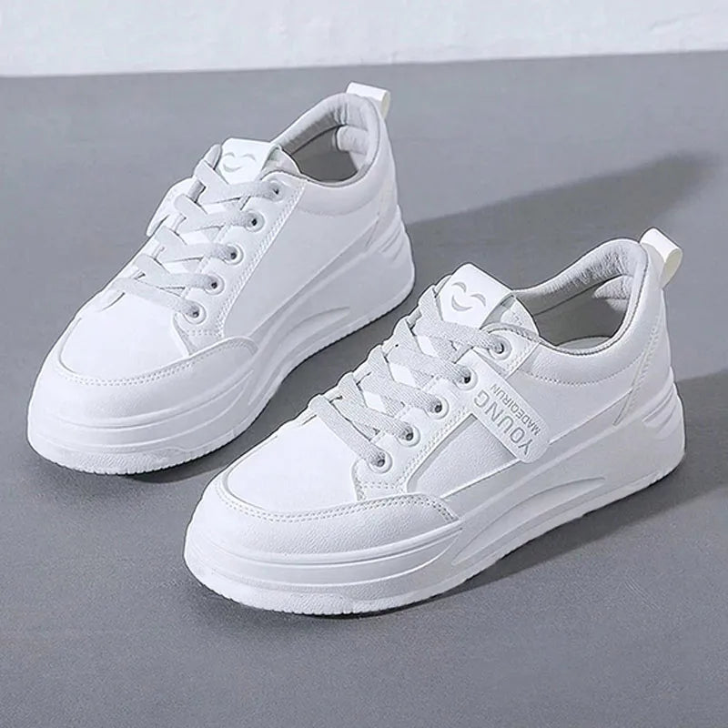 Zapatos deportivos casuales, cómodos y transpirables para mujer.