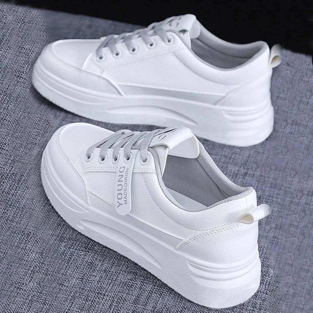 Zapatos deportivos casuales, cómodos y transpirables para mujer.