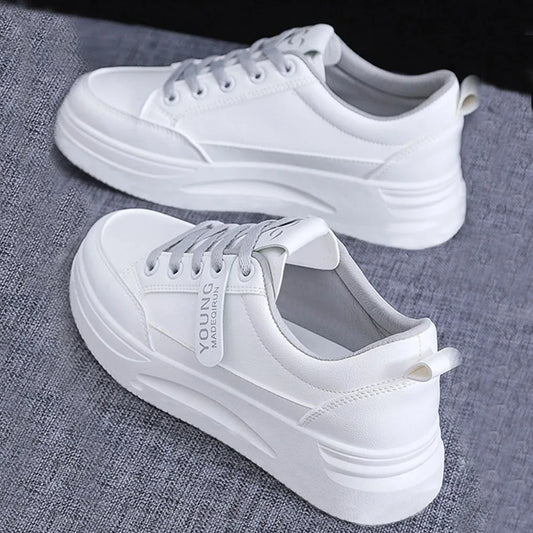 Zapatos deportivos casuales, cómodos y transpirables para mujer.