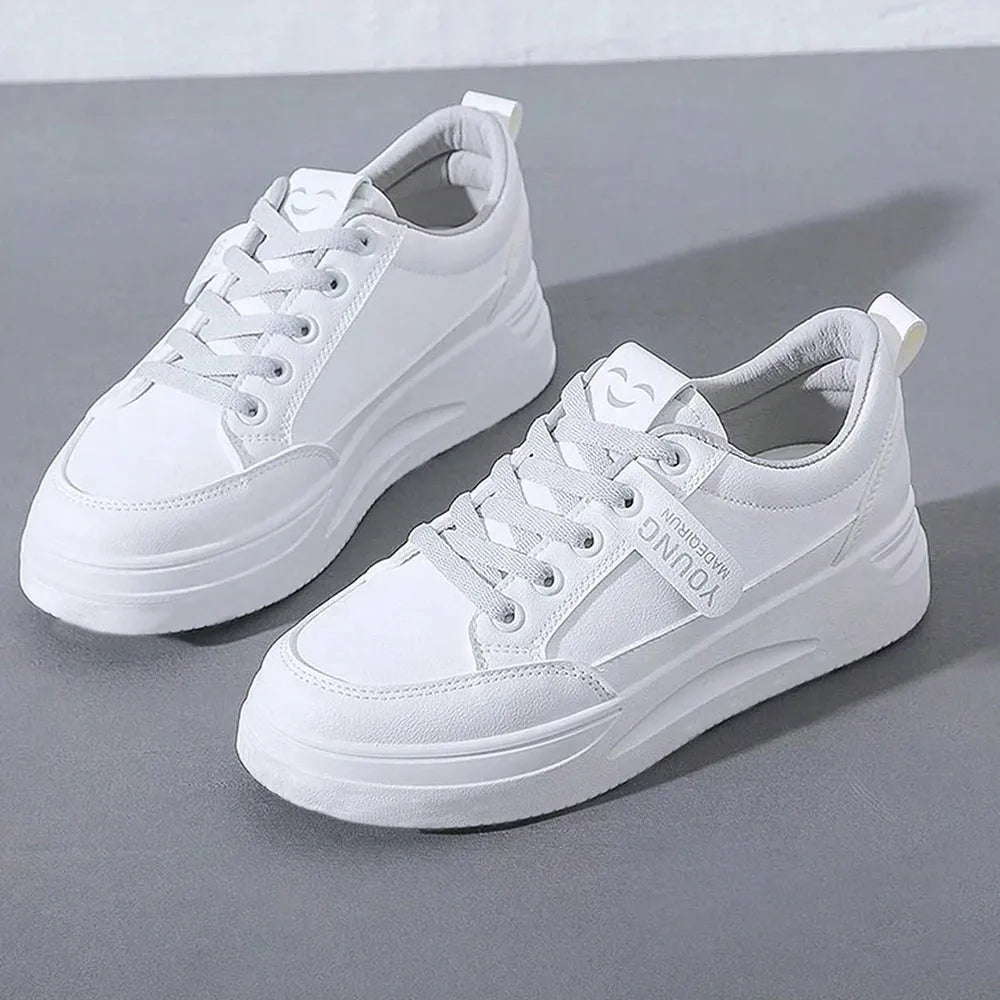 Zapatos deportivos casuales, cómodos y transpirables para mujer.