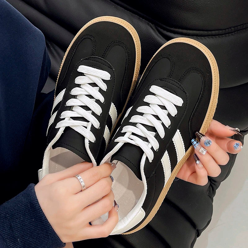 Tenis casuales de mujer – vulcanizados con plataforma, cómodos y modernos