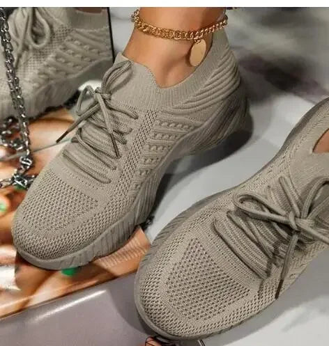 Tenis deportivos transpirables para mujer, cómodas y ligeras para correr, caminar o uso diario