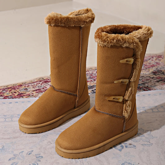 Botas térmicas hasta la pantorrilla para mujer – Cómodas y resistentes