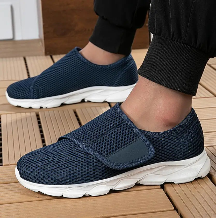 Tenis suaves y cómodos para pies anchos o delicados. Calzado ligero y transpirable- para mujer
