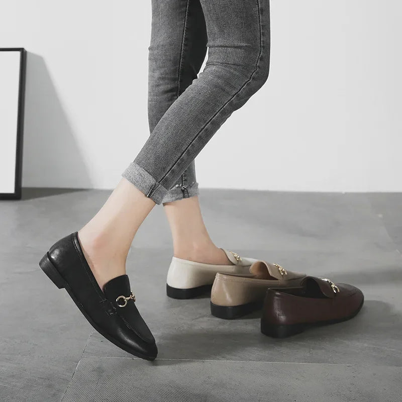 Mocasines informales sin cordones- para mujer