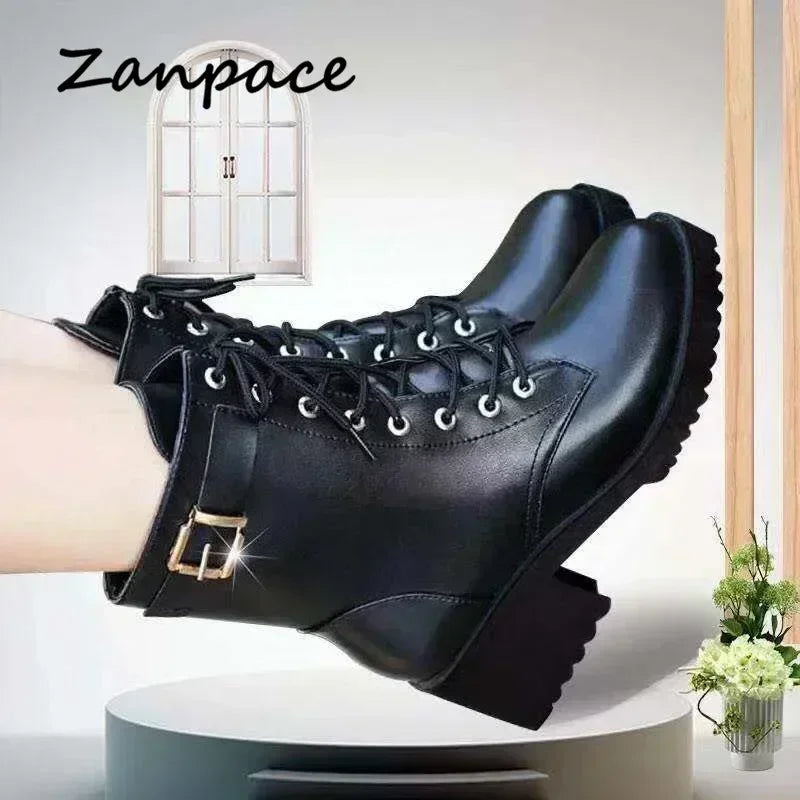 Botines de nieve femeninos 2025 – cálidos, elegantes y de alta calidad