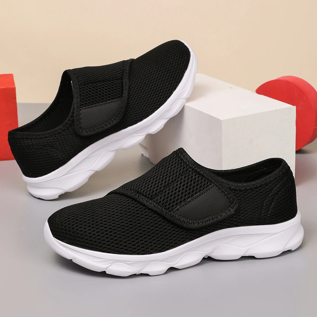 Tenis suaves y cómodos para pies anchos o delicados. Calzado ligero y transpirable- para mujer