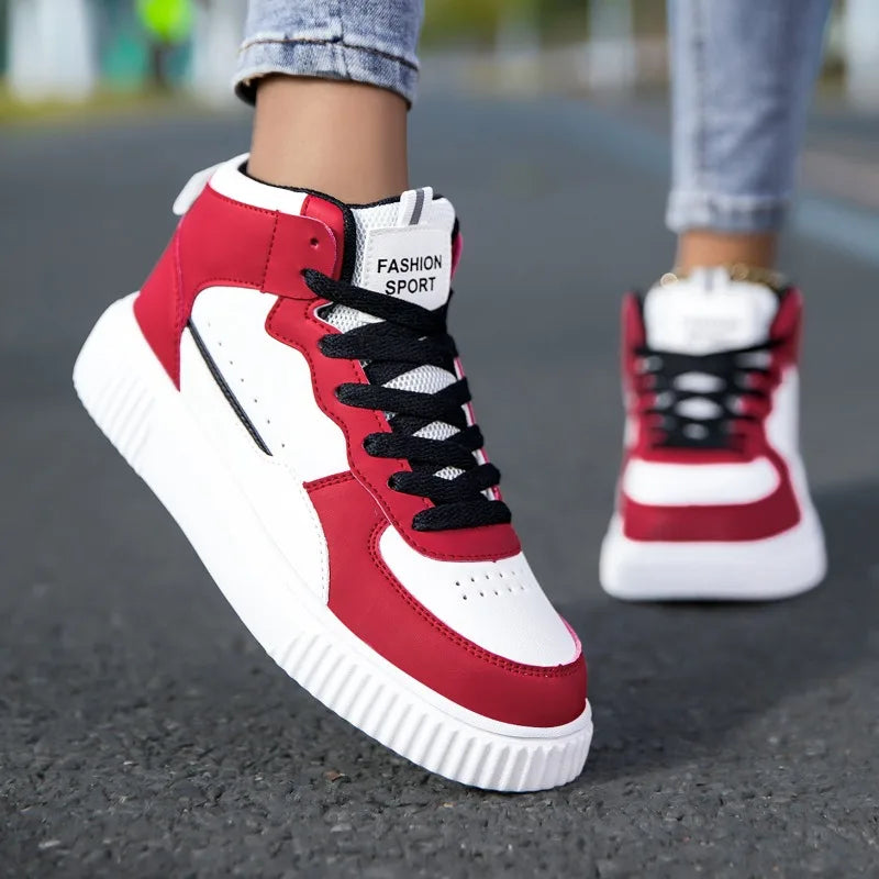 Tenis deportivos ligeros y cómodos para mujer. Diseño antideslizante, impermeable y duradero. Perfectos para caminar, entrenar o uso casual diario