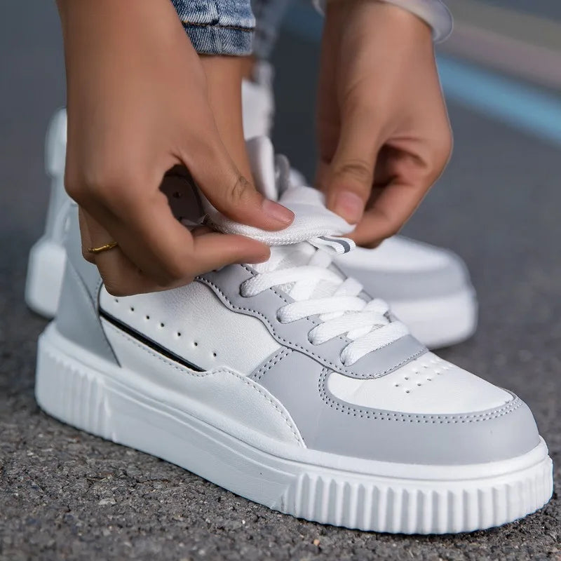 Tenis deportivos ligeros y cómodos para mujer. Diseño antideslizante, impermeable y duradero. Perfectos para caminar, entrenar o uso casual diario