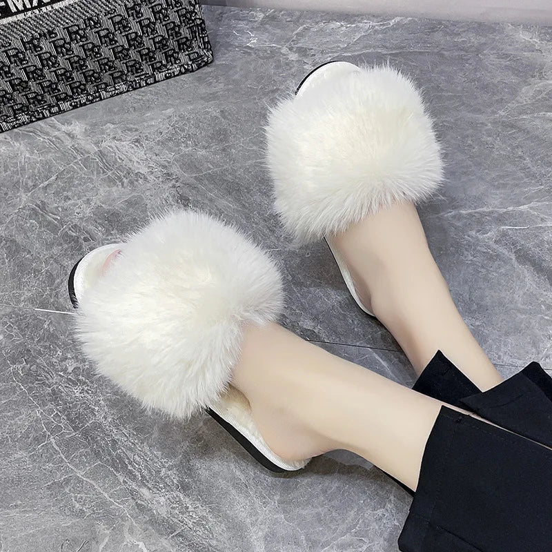 Pantuflas de peluche invierno mujer | Suaves y cómodas para casa