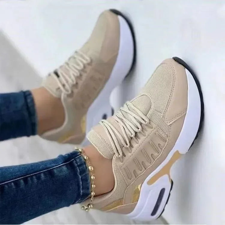 Tenis de running y uso diario para mujer – ligeros, con plataforma y talla grande