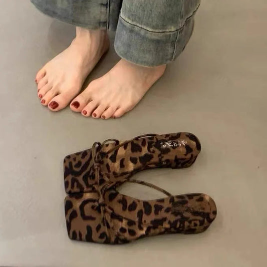 Sandalias de moda para mujer, chanclas con platorma y Punta abierta