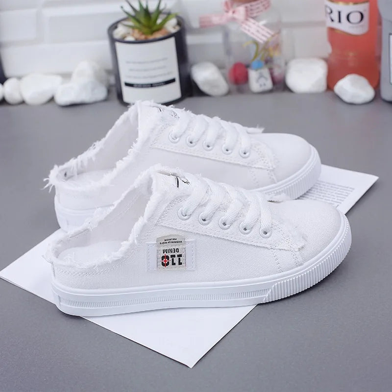 Zapatillas planas de mujer – estilo casual para primavera y verano.