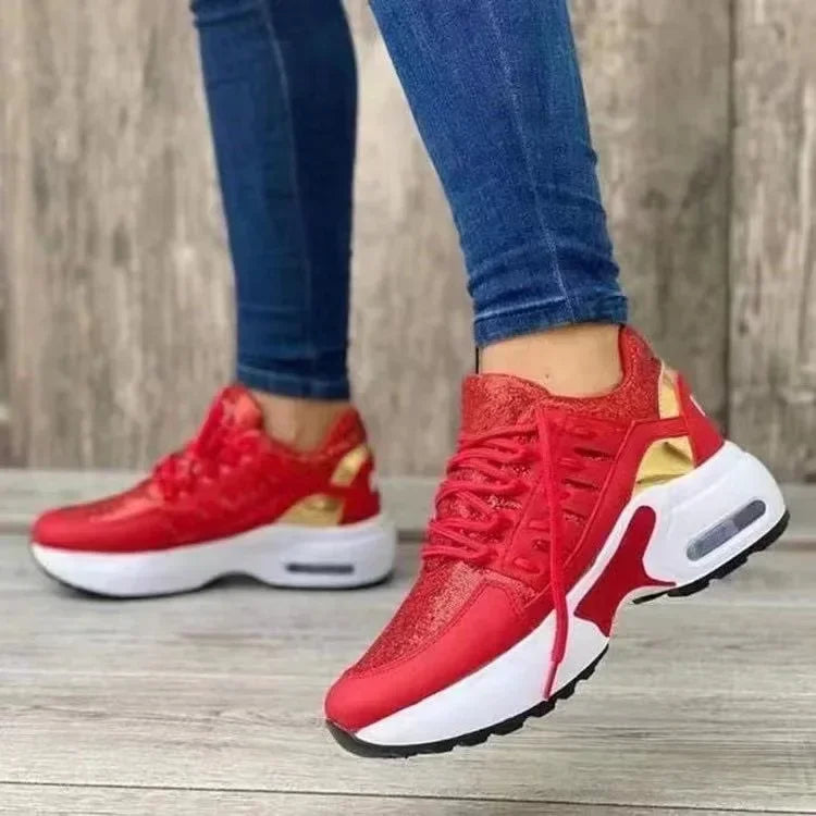 Tenis de running y uso diario para mujer – ligeros, con plataforma y talla grande