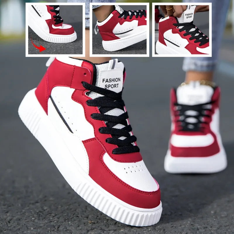 Tenis deportivos ligeros y cómodos para mujer. Diseño antideslizante, impermeable y duradero. Perfectos para caminar, entrenar o uso casual diario