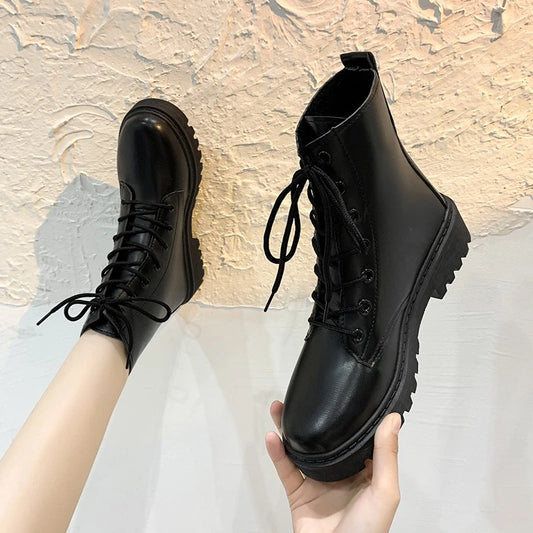 Botas casuales de mujer – modernas y de terciopelo.
