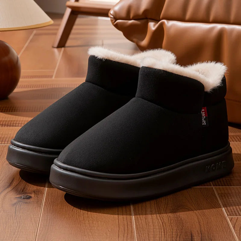 Botines de felpa térmicos para mujer – cómodos y cálidos