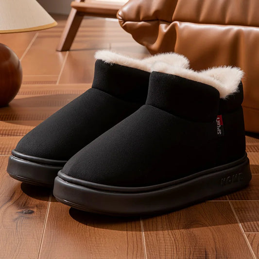 Botines de felpa térmicos para mujer – cómodos y cálidos