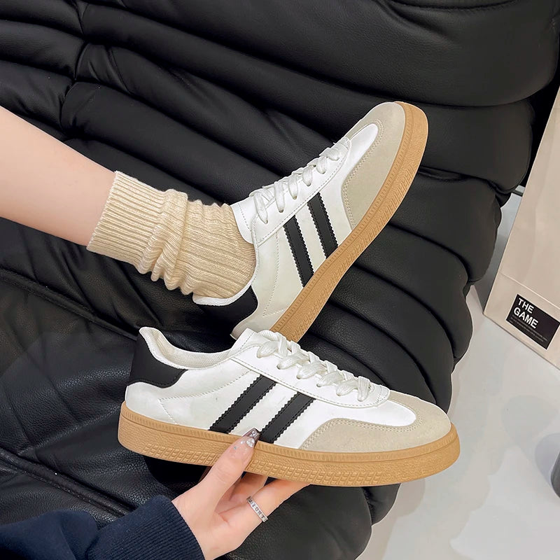 Tenis casuales de mujer – vulcanizados con plataforma, cómodos y modernos