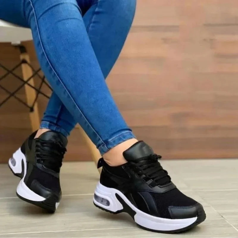 Tenis resistentes con absorción de impactos – estilo urbano para mujer