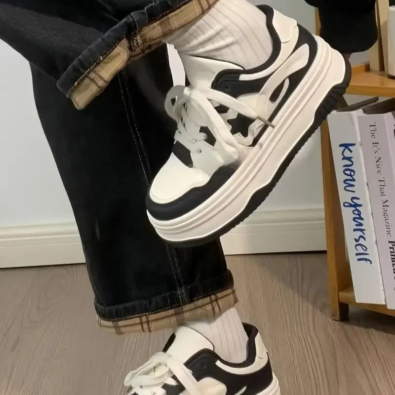 Zapatillas deportivas mujer | Tenis casuales con plataforma ligera