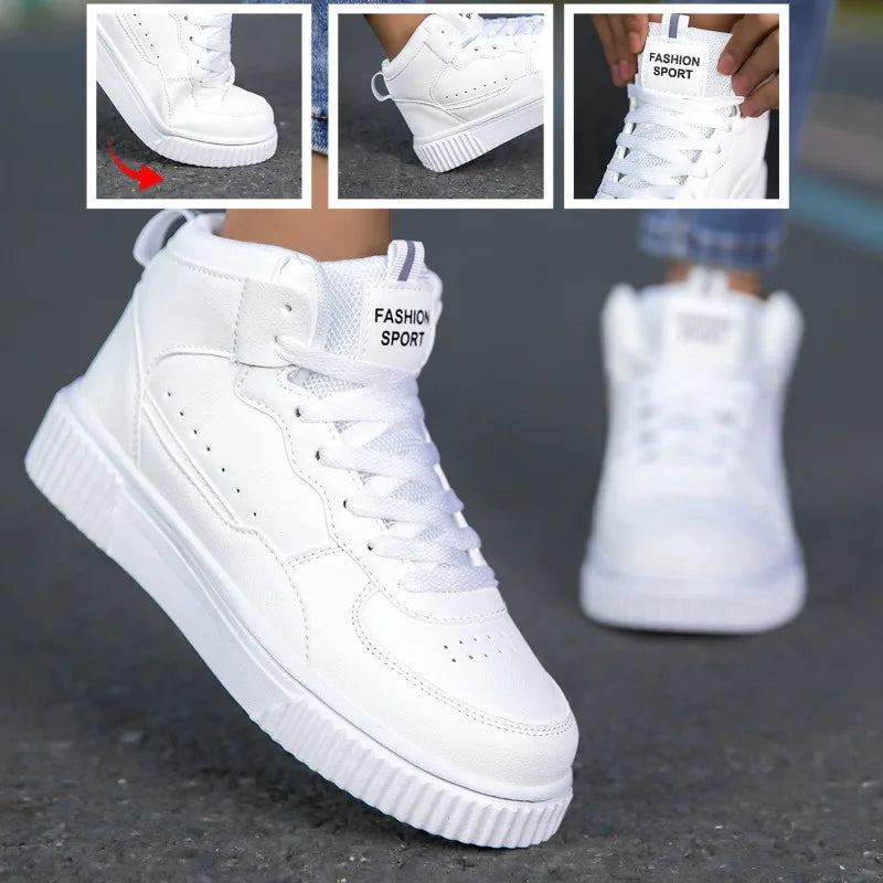 Tenis deportivos ligeros y cómodos para mujer. Diseño antideslizante, impermeable y duradero. Perfectos para caminar, entrenar o uso casual diario