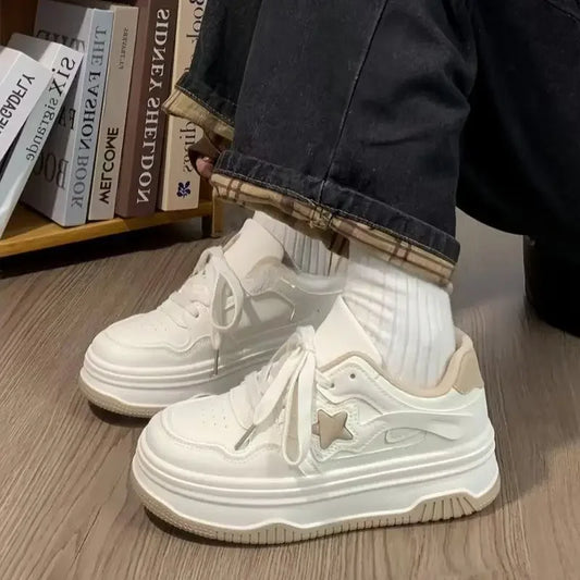 Zapatillas deportivas mujer | Tenis casuales con plataforma ligera