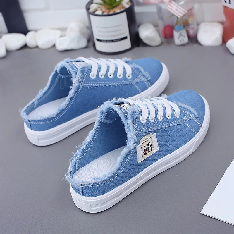 Zapatillas planas de mujer – estilo casual para primavera y verano.